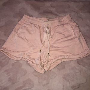 Young Fabulous & Broke Pink Soft Shorts